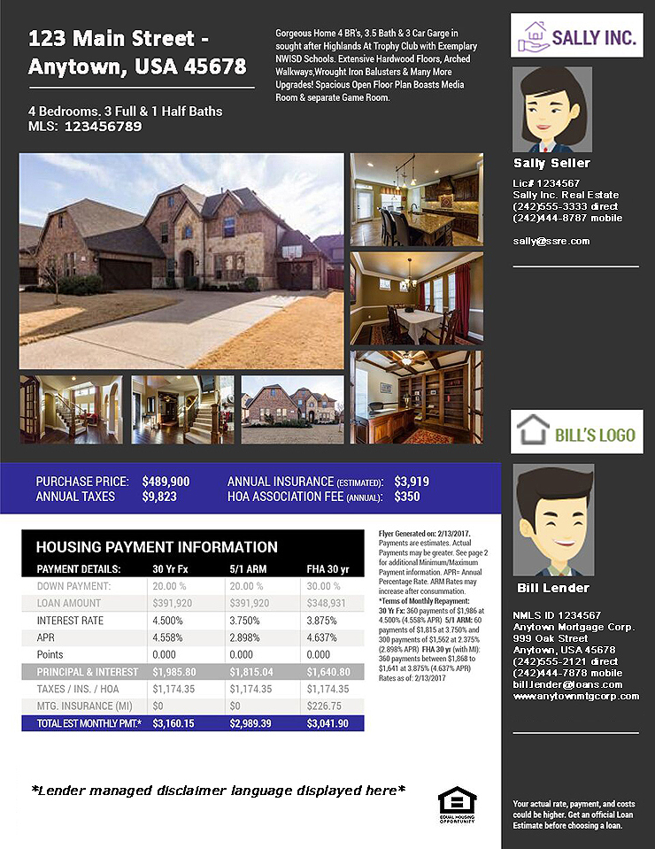 property flyer