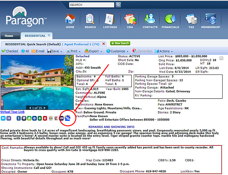 BayEast-CCAR-BridgeMLS Screen Shot