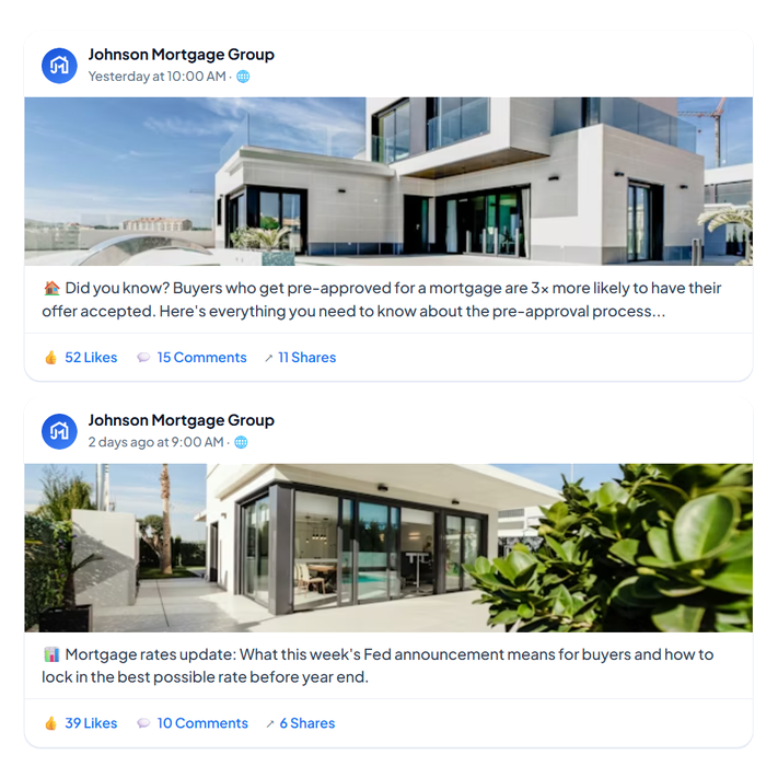 Page Engage social media automation